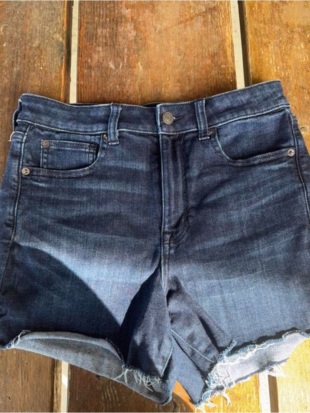 American Eagle Indigo Blue Denim Shorts